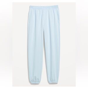 Old Navy Light Blue High-Waisted SoComfy Jogger Sweatpants M Tall